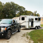 Ford F150 and attached trailer