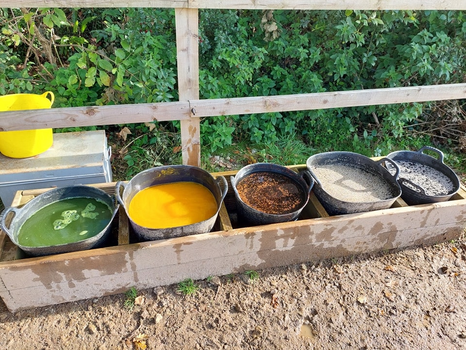 Herbal water buckets